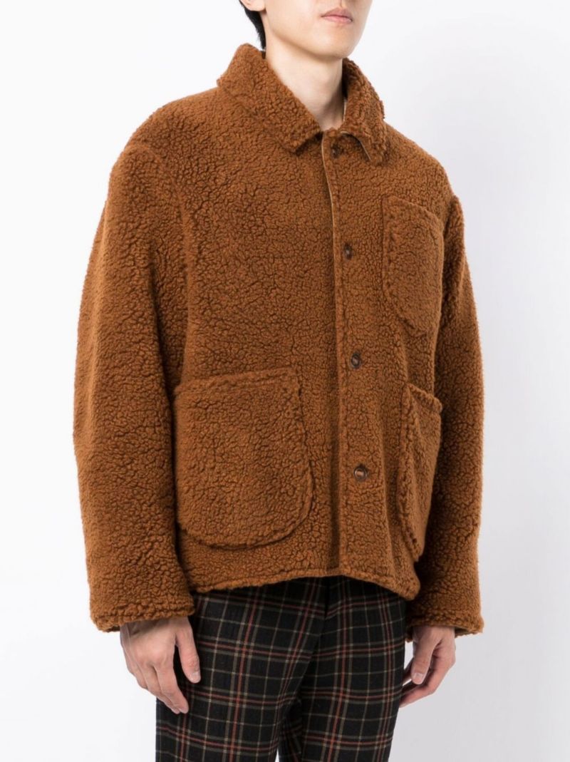 Brown Labour Chore Jacket