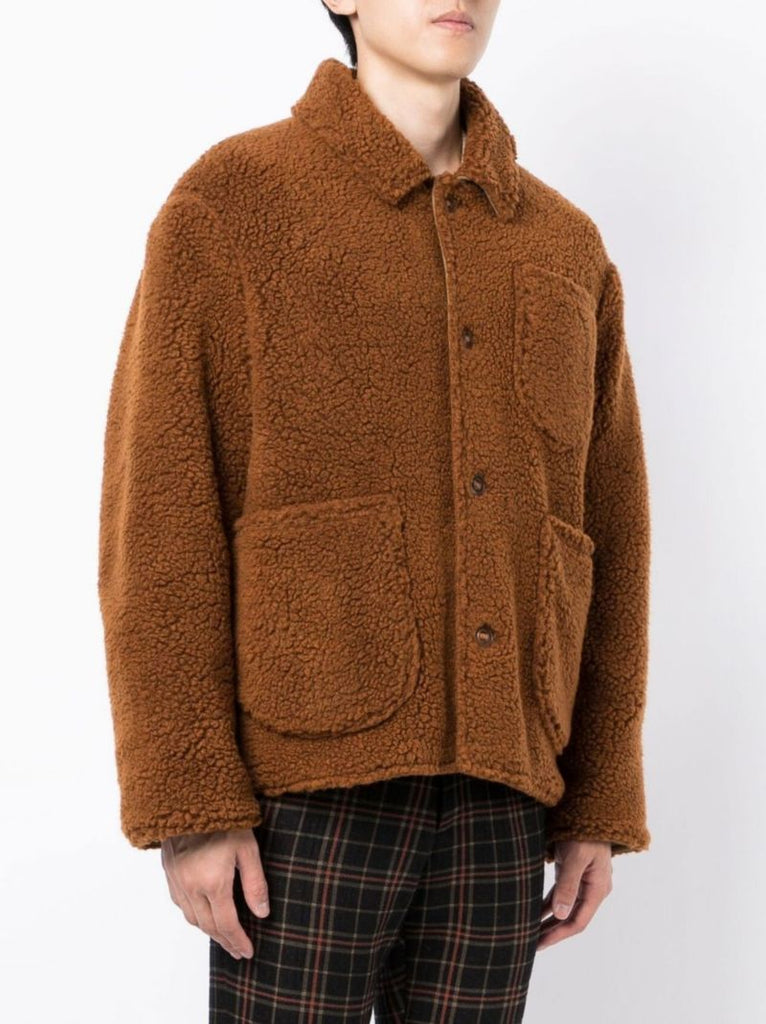 Brown Labour Chore Jacket