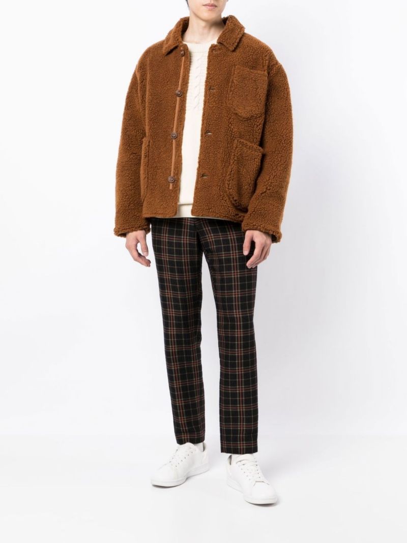Brown Labour Chore Jacket