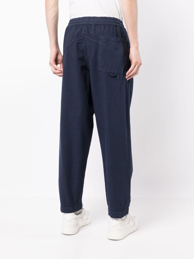 Blue Alva Organic Cotton Drawstring Trousers