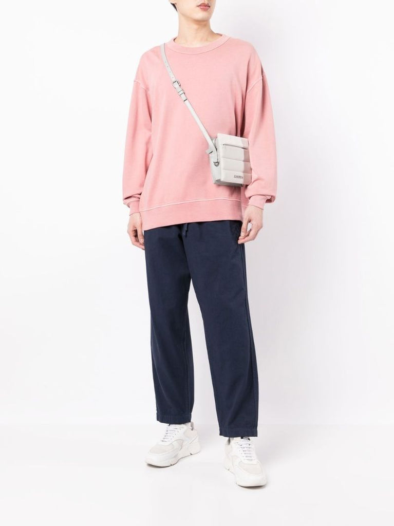 Blue Alva Organic Cotton Drawstring Trousers