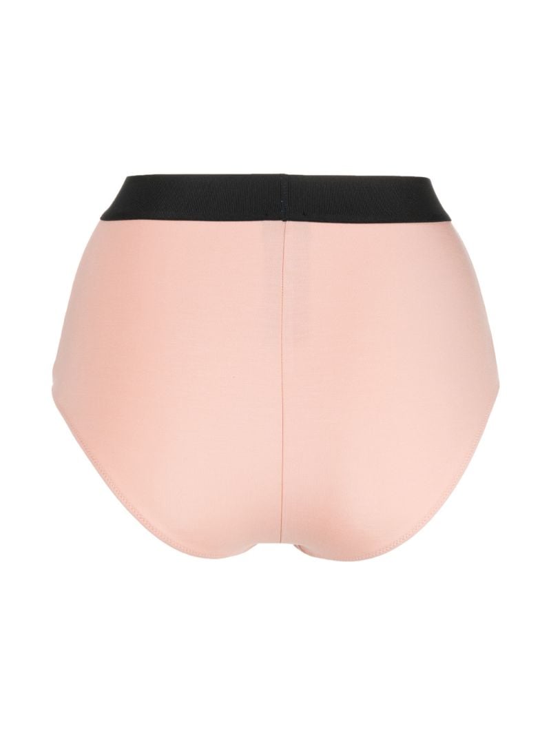 Pink Logo Waistband Briefs