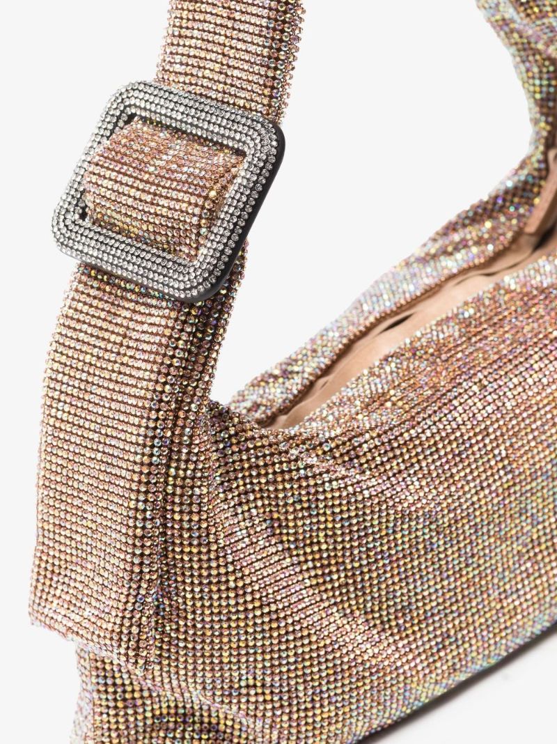 Pink Pina Bausch Rhinestone Shoulder Bag