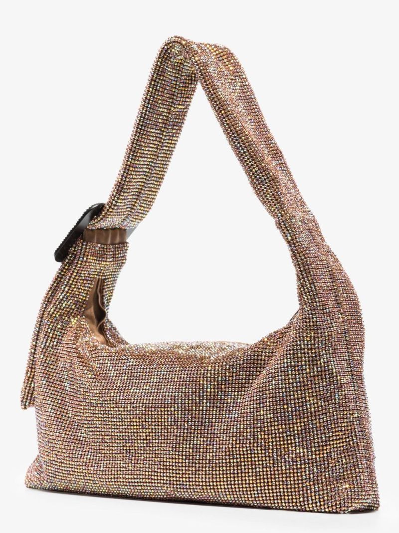 Pink Pina Bausch Rhinestone Shoulder Bag