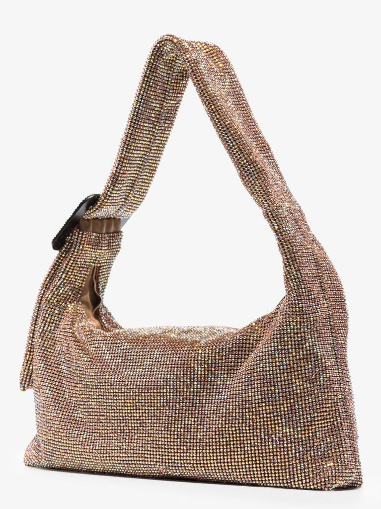 Pink Pina Bausch Rhinestone Shoulder Bag