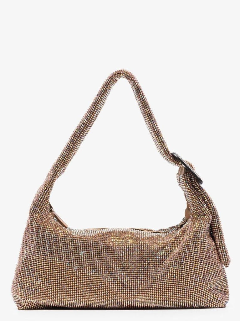 Pink Pina Bausch Rhinestone Shoulder Bag