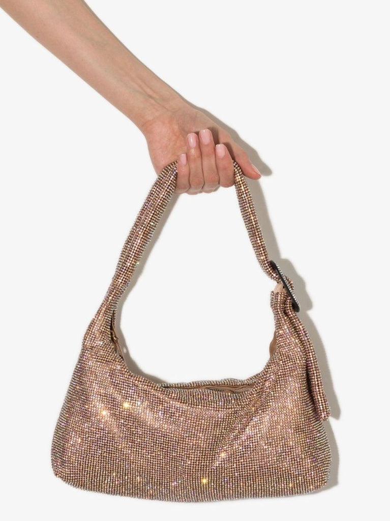 Pink Pina Bausch Rhinestone Shoulder Bag