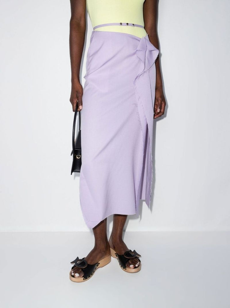 Black Brigitte Leather Clog Sandals
