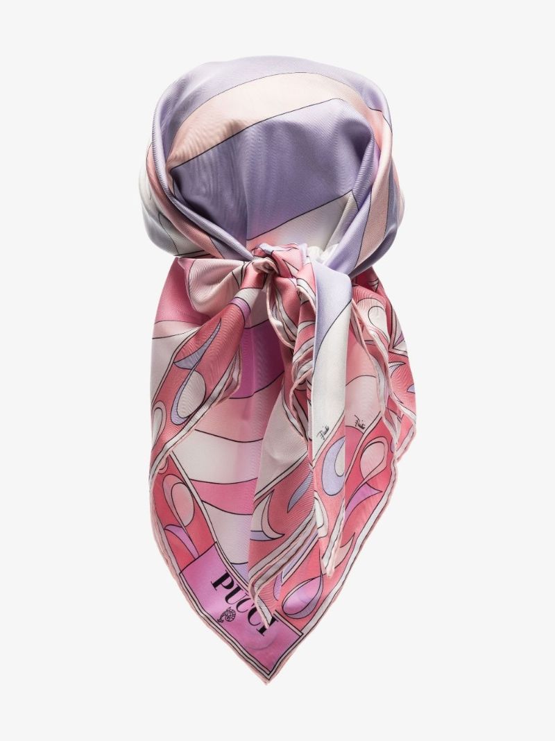 Pink Iride and Pesci Print Silk Baseball Cap