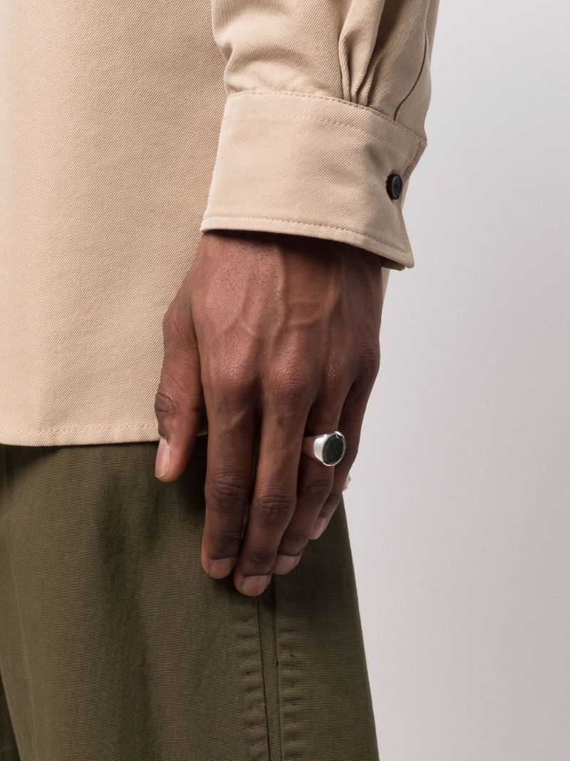 Oval Marble Ring