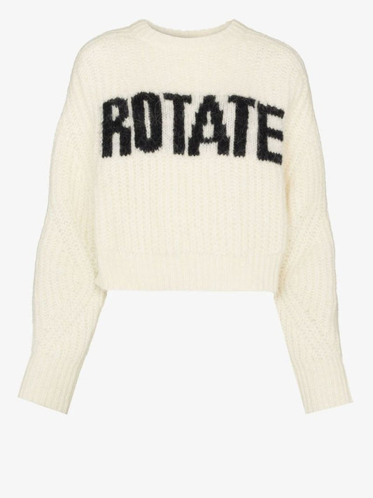 Shandy Logo Cropped Knitted Sweater