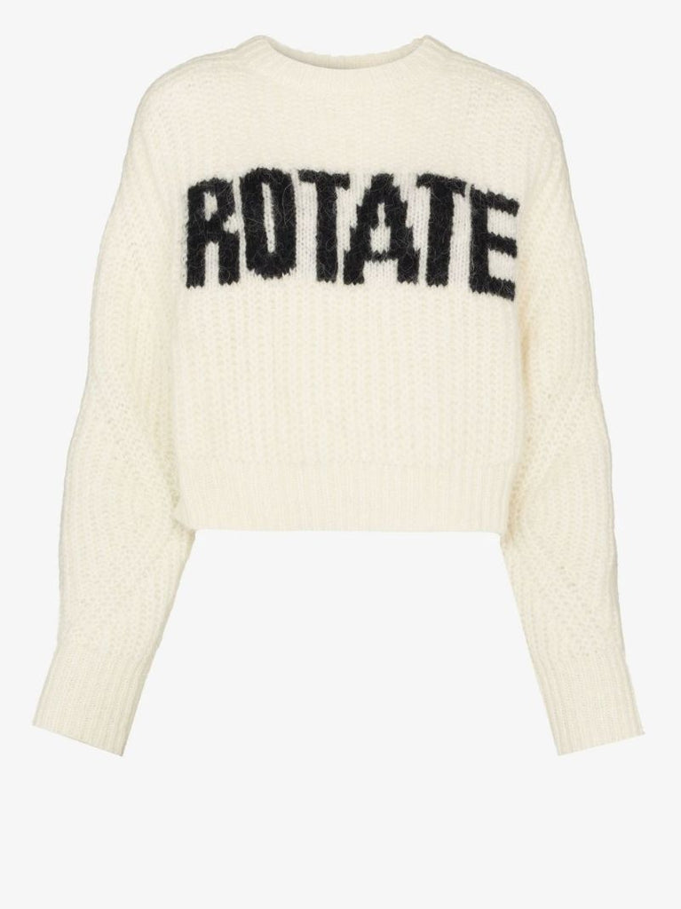 Shandy Logo Cropped Knitted Sweater