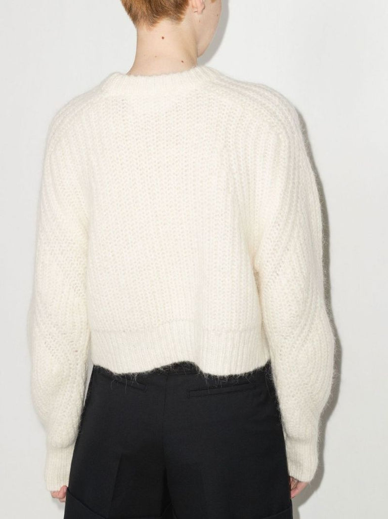 Shandy Logo Cropped Knitted Sweater