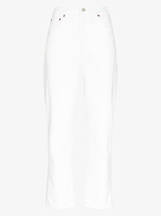 Riley High-rise Cropped Jeans