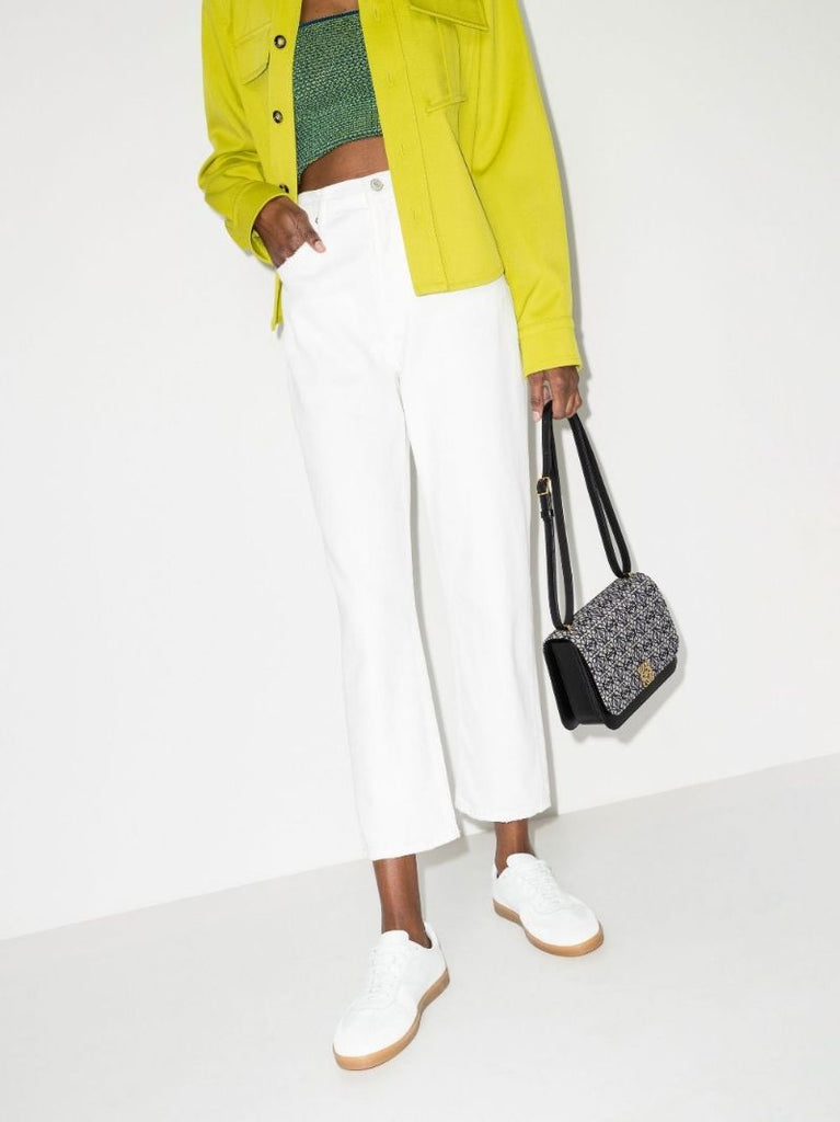 Riley High-rise Cropped Jeans