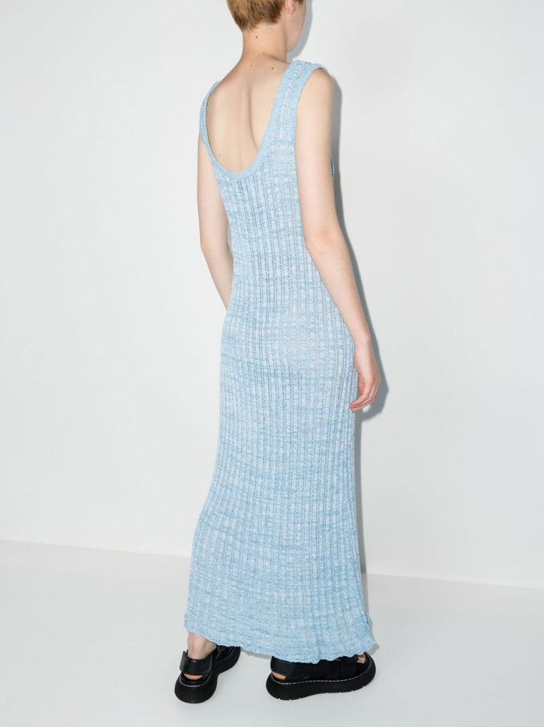 Trail Ribbed Knit Maxi Dress