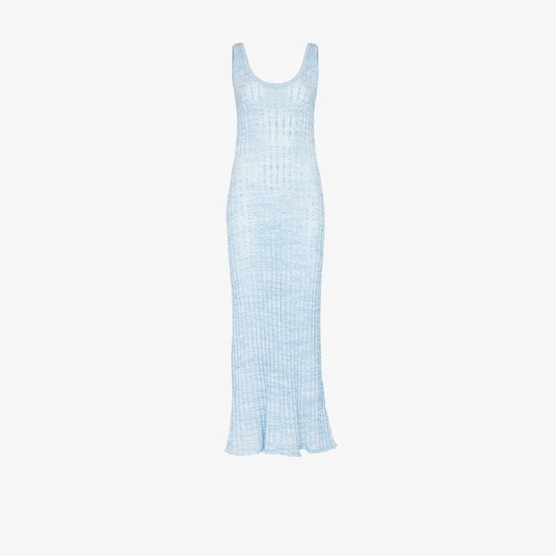 Trail Ribbed Knit Maxi Dress