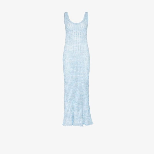 Trail Ribbed Knit Maxi Dress