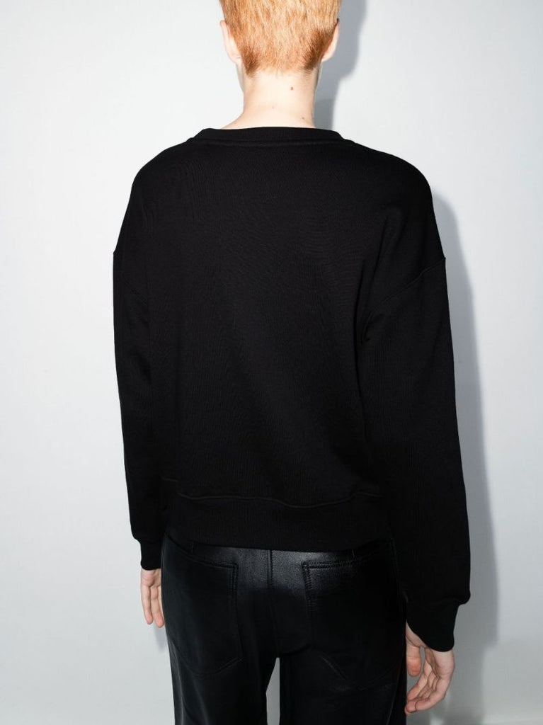 Logo Patch Cotton Sweatshirt