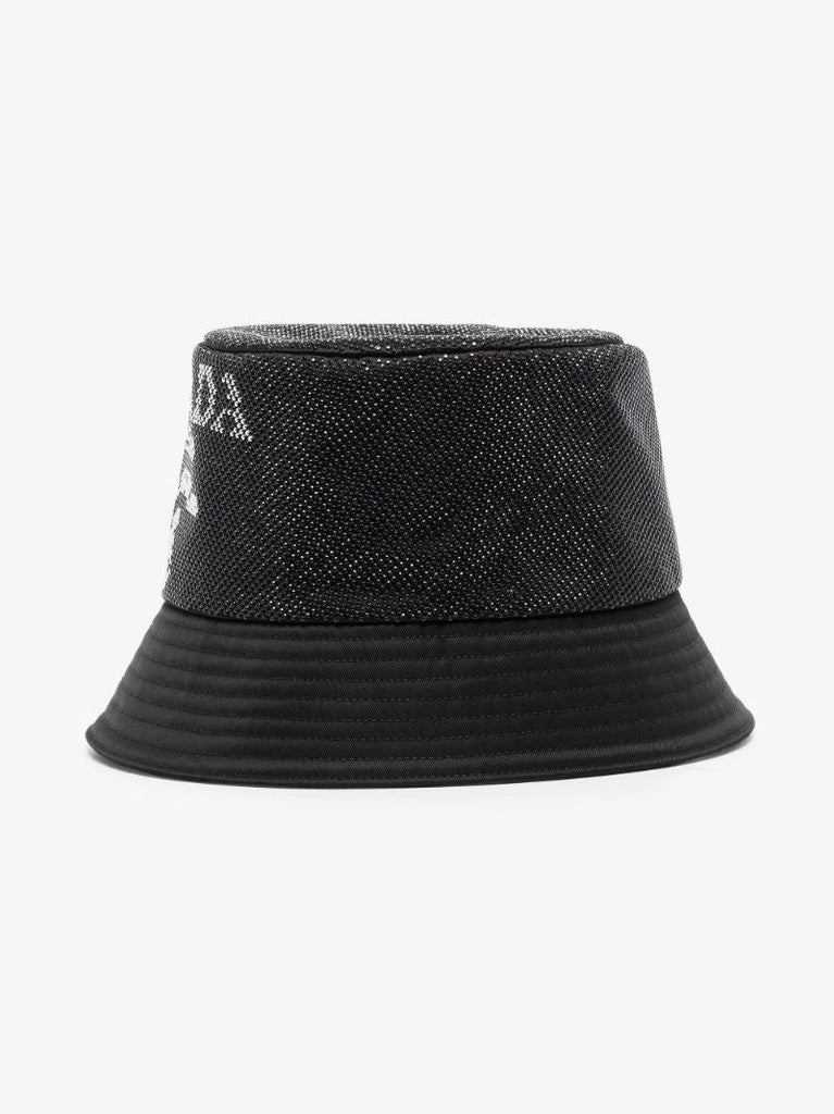 Black Logo Re-nylon Bucket Hat