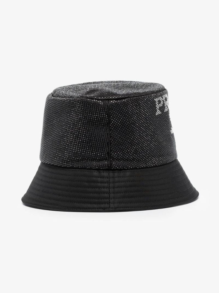 Black Logo Re-nylon Bucket Hat