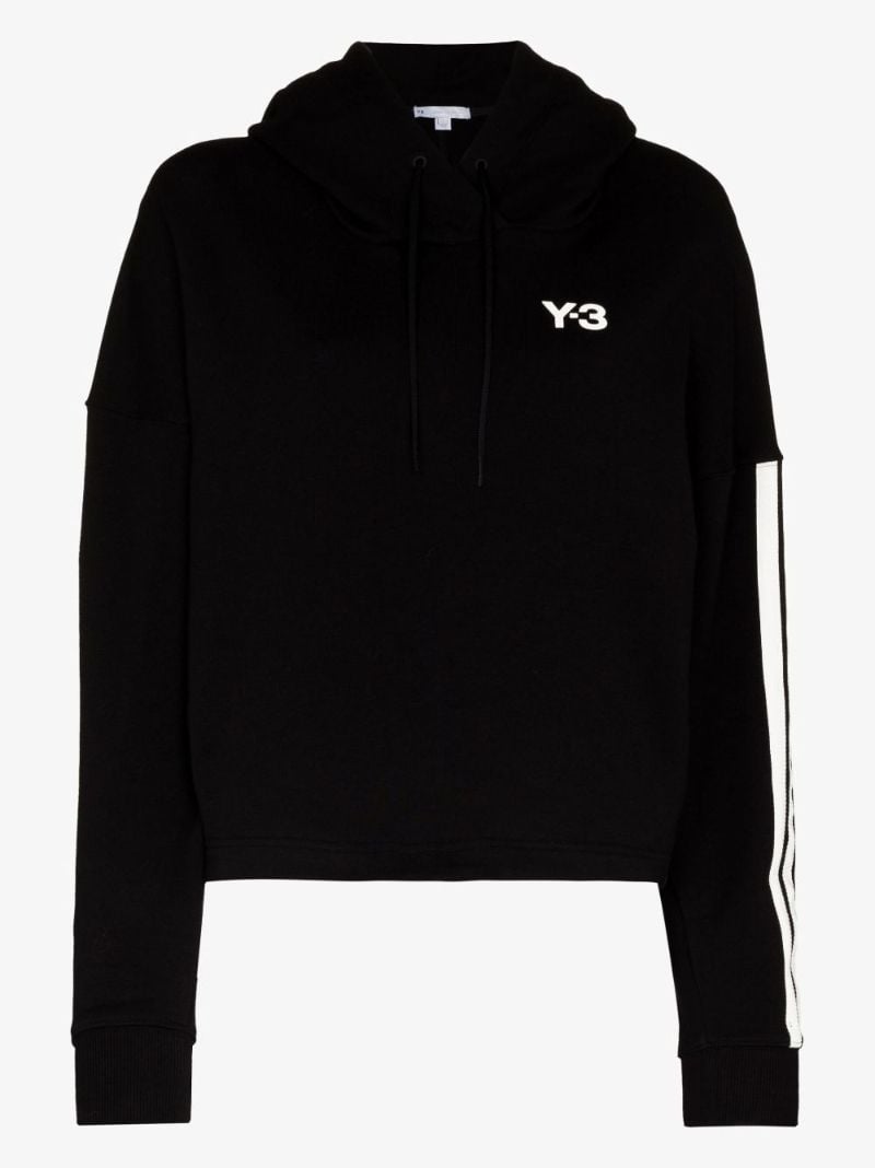 Ch1 Striped Cotton Hoodie