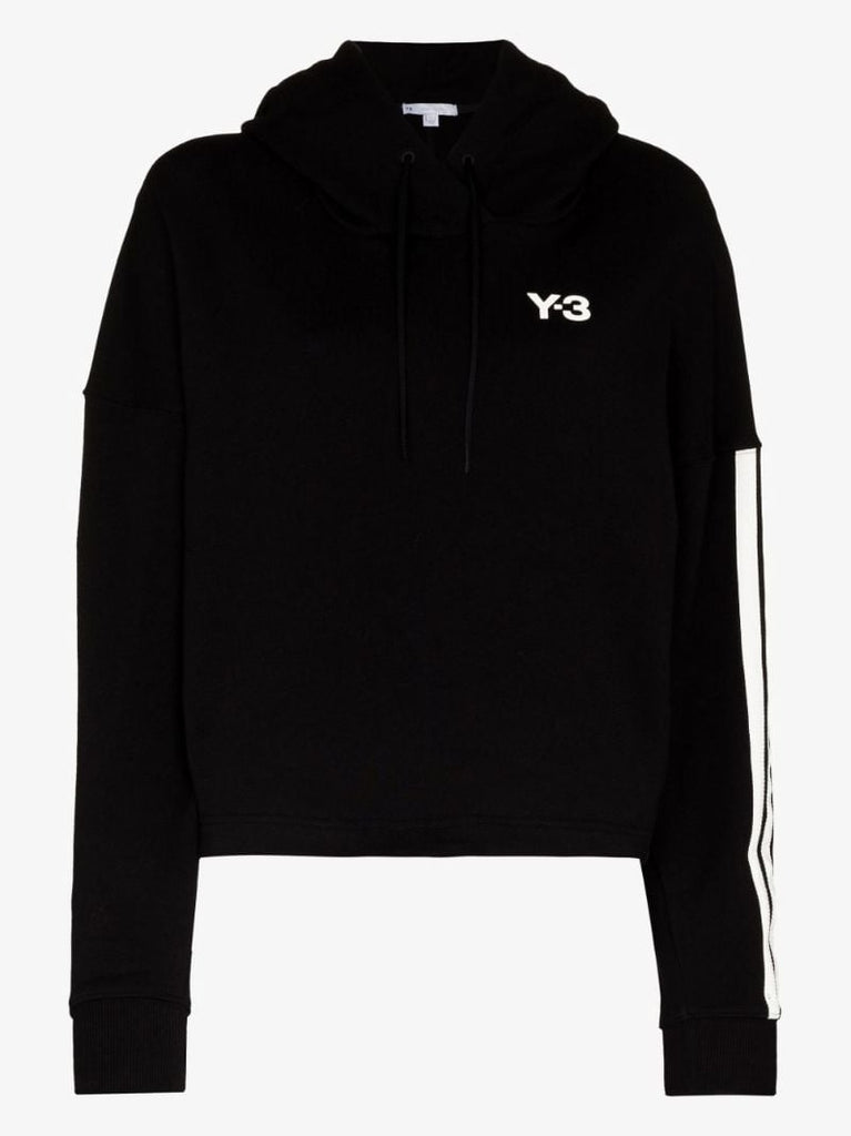 Ch1 Striped Cotton Hoodie