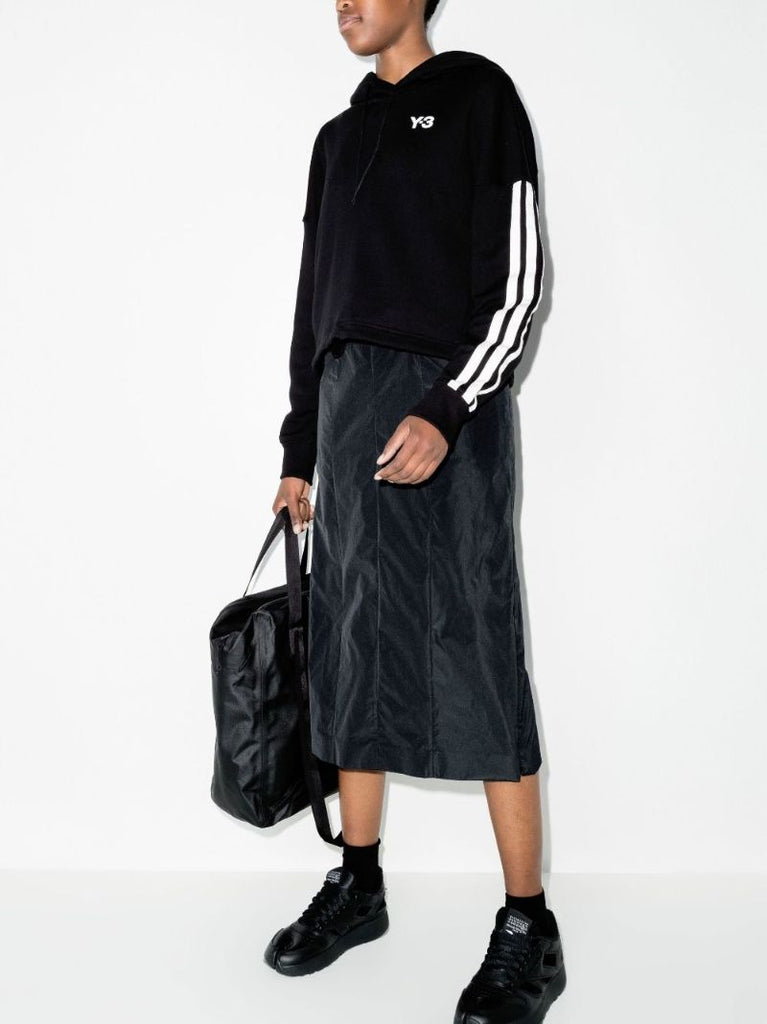 Ch1 Striped Cotton Hoodie