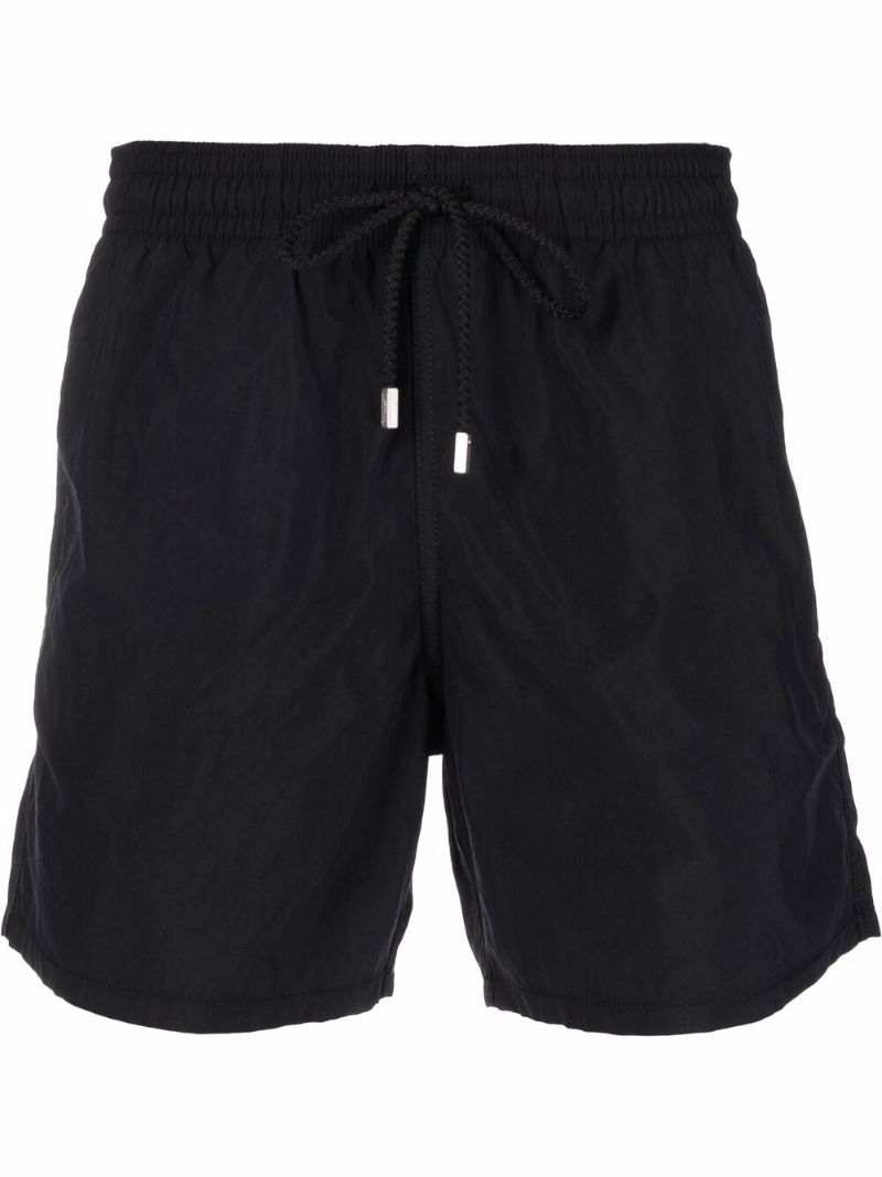 Black Moorea Swim Shorts