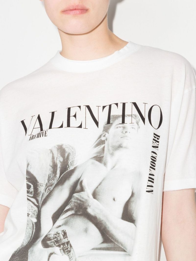 White Archive 1971 Printed Cotton T-shirt