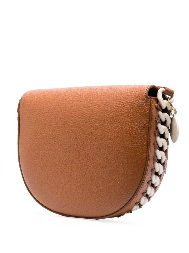 Brown Frayme Medium Shoulder Bag