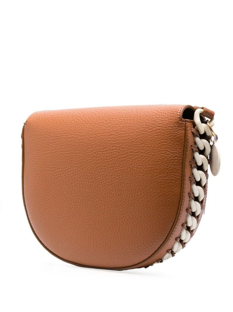 Brown Frayme Medium Shoulder Bag