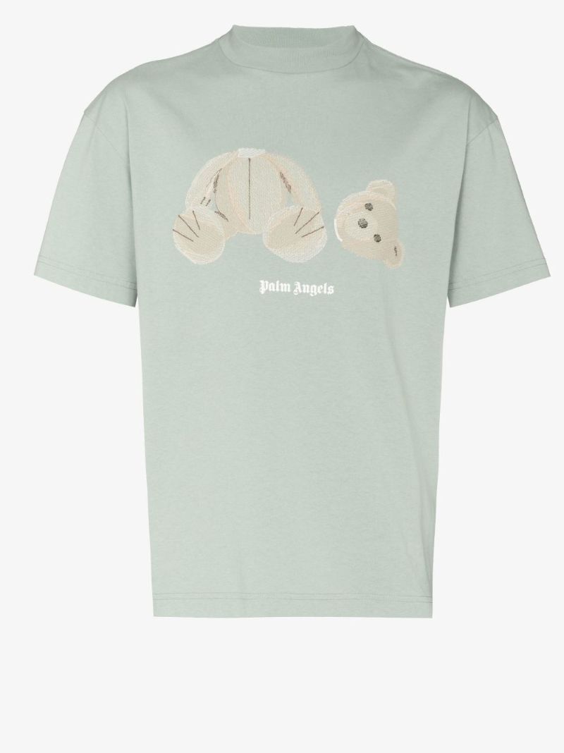 Teddy Bear Logo Cotton T-shirt