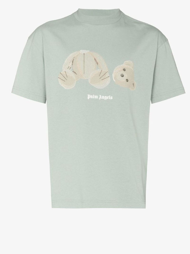 Teddy Bear Logo Cotton T-shirt