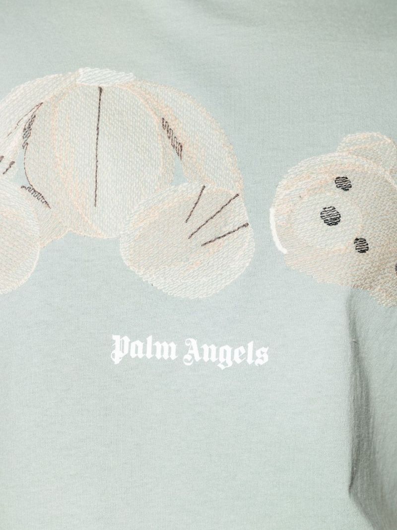 Teddy Bear Logo Cotton T-shirt