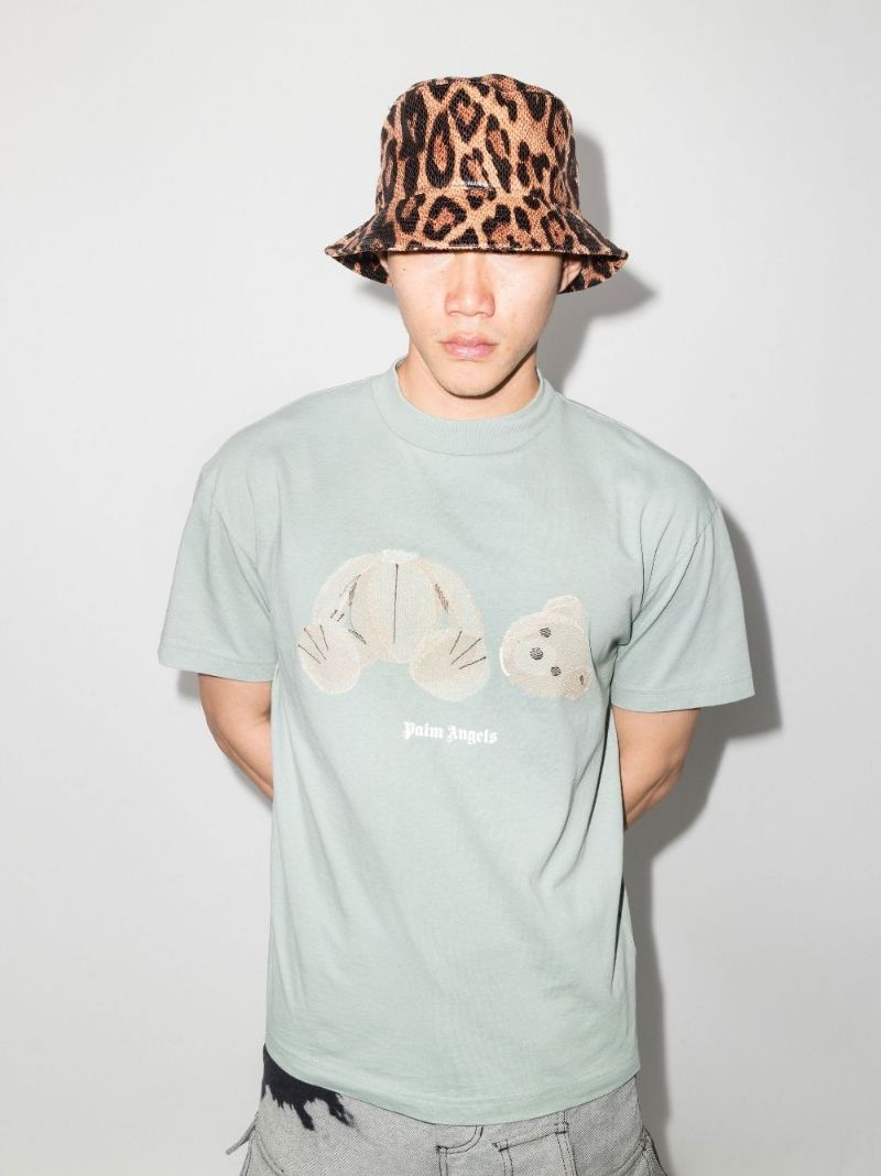 Teddy Bear Logo Cotton T-shirt
