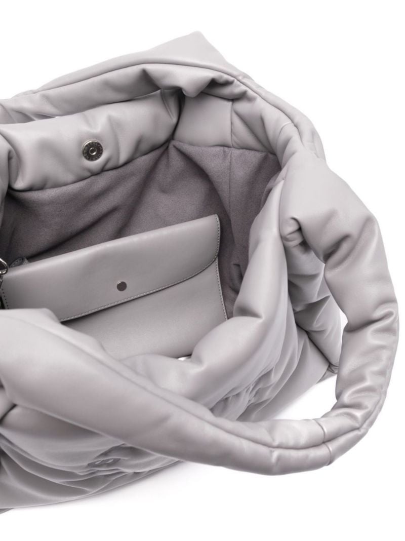 Grey Logo Padded Tote Bag