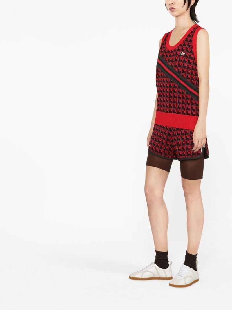 X Wales Bonner Red Knitted Vest