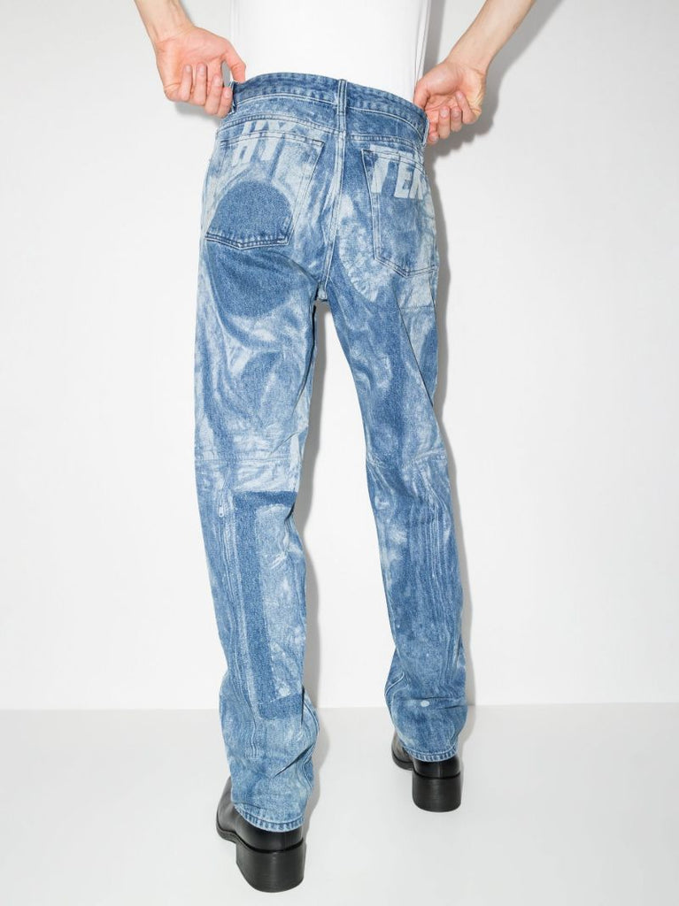 1955 Bleached Straight Leg Jeans