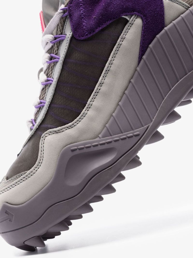 Grey Off-white Odsy-1000 Low Top Panelled Sneakers