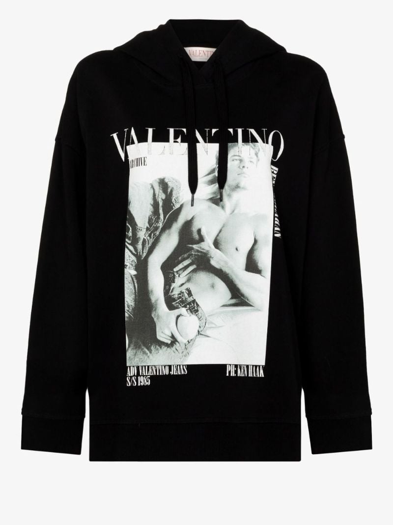 Black Archive 1985 Printed Cotton Hoodie