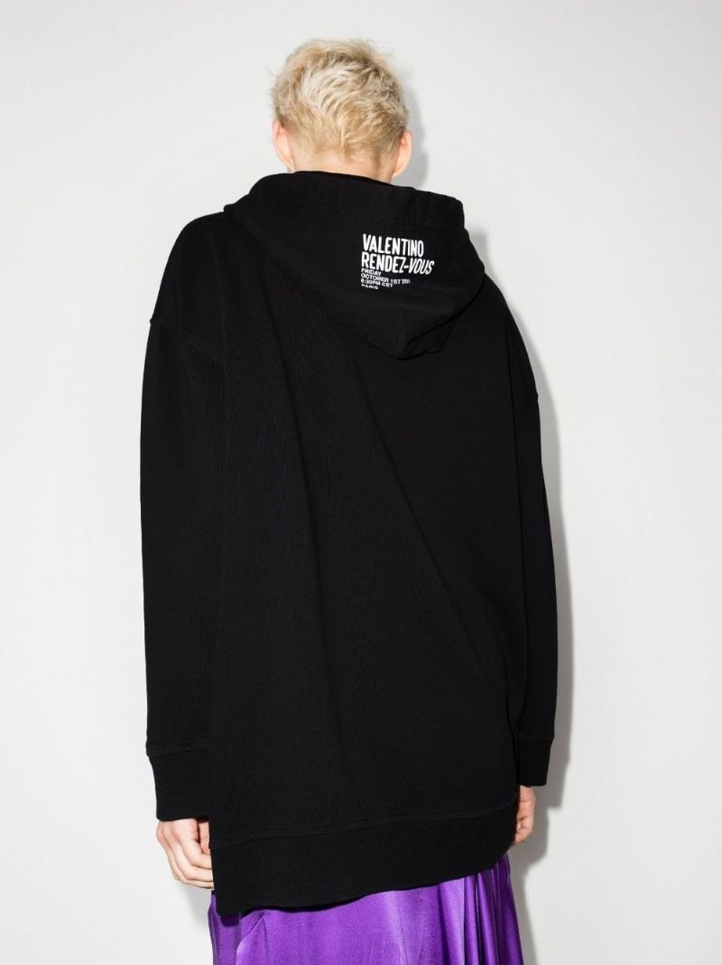 Black Archive 1985 Printed Cotton Hoodie