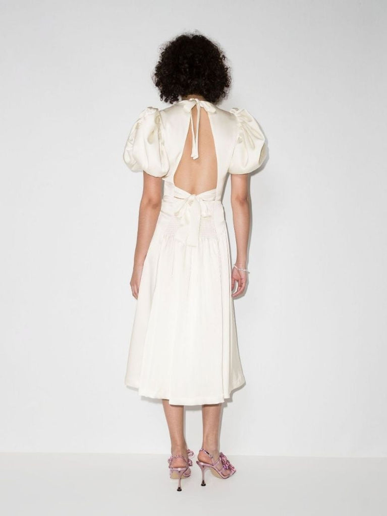 Noon Puff-sleeve Dress