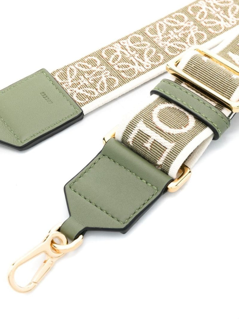 Green Anagram Logo Bag Strap