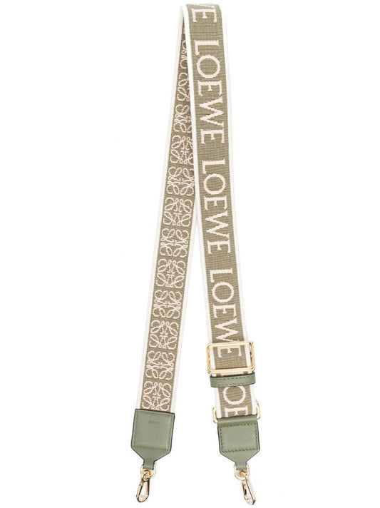 Green Anagram Logo Bag Strap