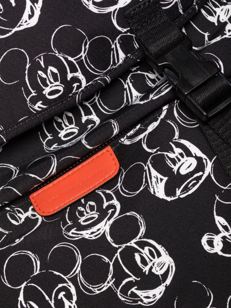 Black Fantasia Print Backpack