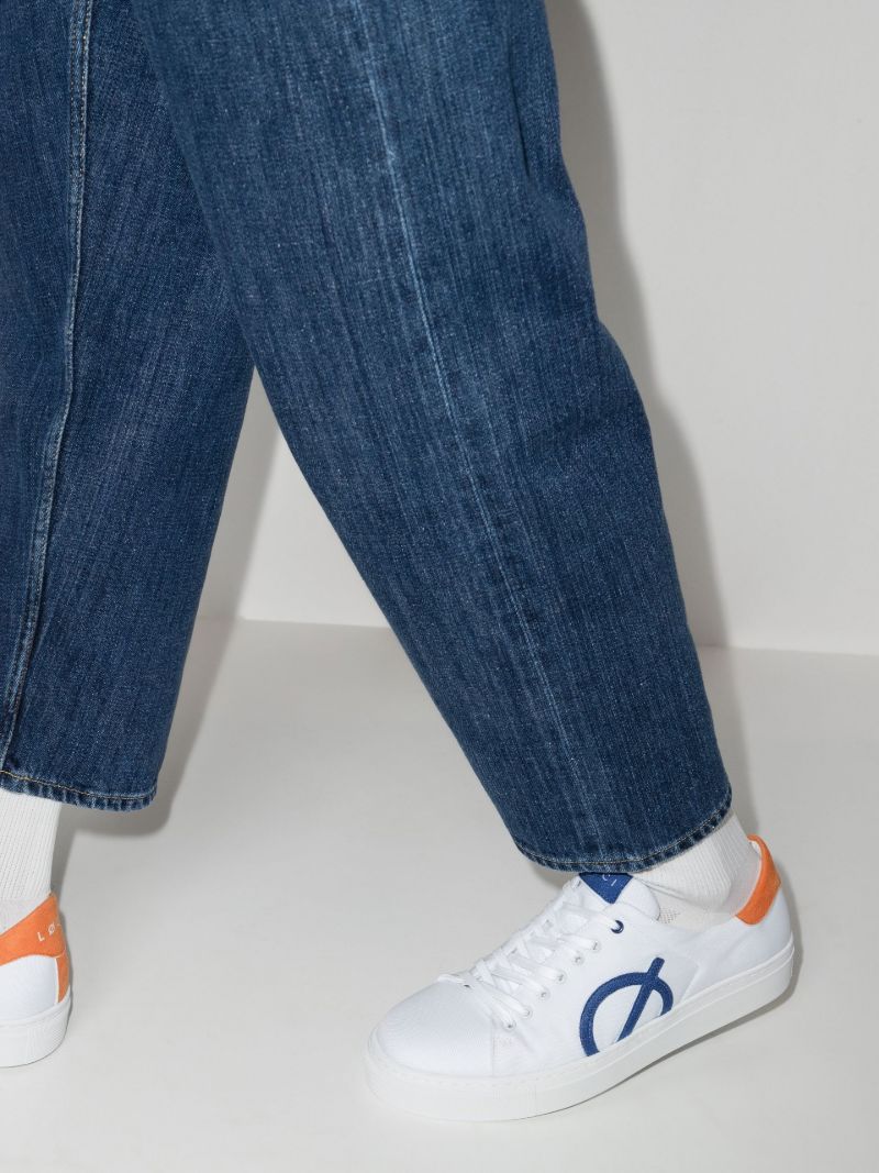 White Seven Low Top Sneakers