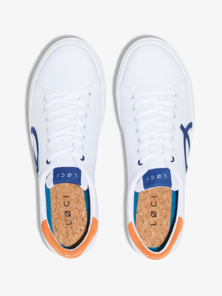White Seven Low Top Sneakers