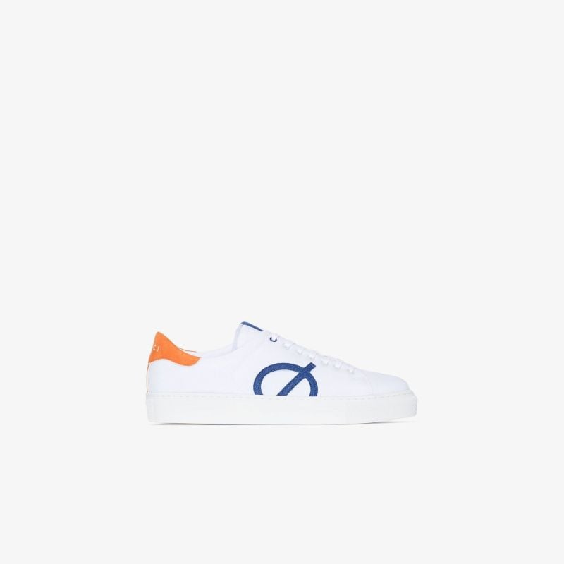 White Seven Low Top Sneakers