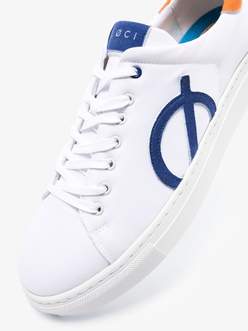 White Seven Low Top Sneakers